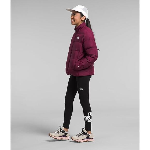 NWT THE NORTH FACE unisex Teen Reversible North Down Jacket, Boysenberry, Small - Picture 3 of 5